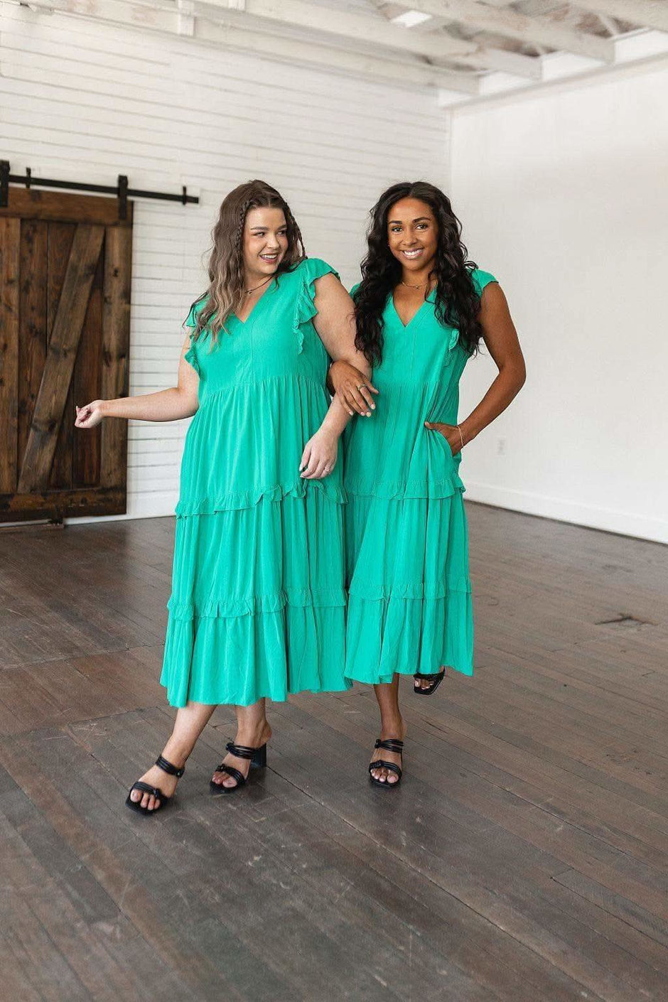 Tiers in Heaven Tiered Midi Dress - SwagglyLife Home & Fashion